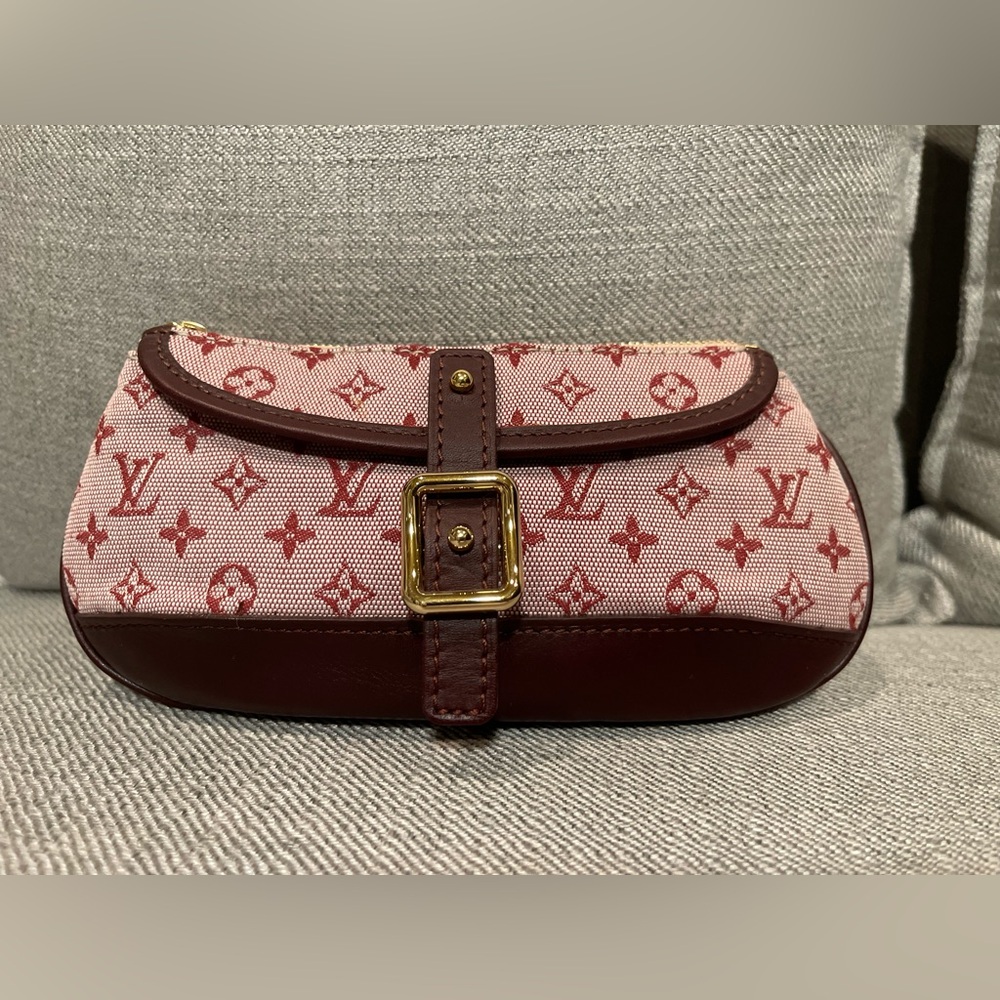 Louis Vuitton SLG Pouch Pochette Cherry